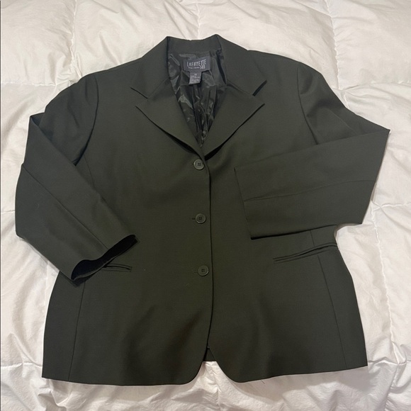Lafayette 148 New York Jackets & Blazers - Lafayette 148 New York Dark Green office Blazer lined like New 14 large XL